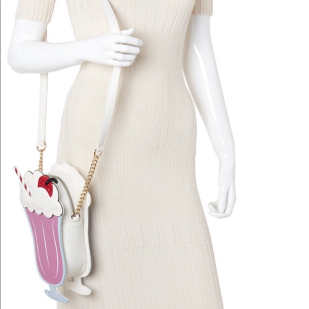 BETSEY JOHNSON PINK ICE CREAM 🍨 SUNDAE CROSSBODY - Picture 3 of 4
